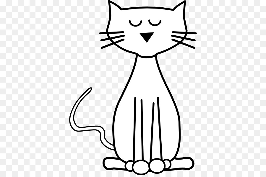 Gato De Desenho Animado，Desenho PNG