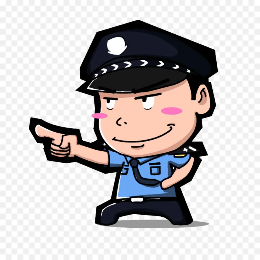 Polícia，Cartoon PNG