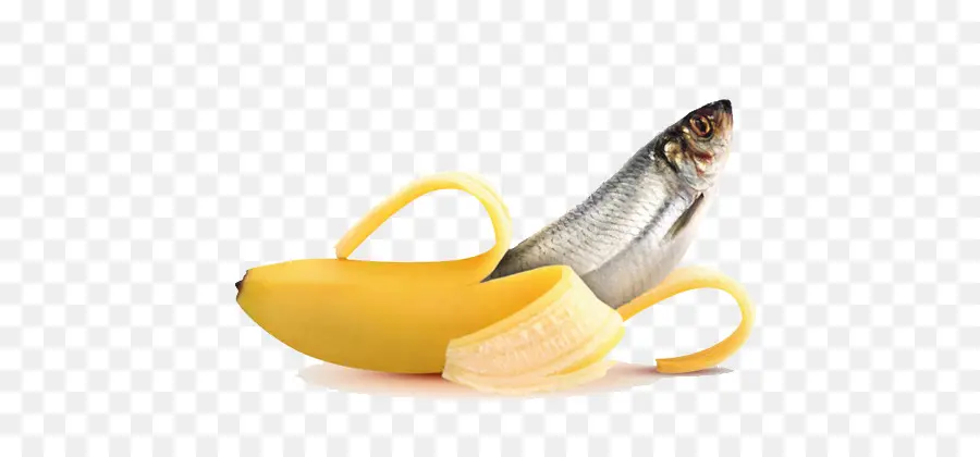 Peixe Em Casca De Banana，Incomum PNG