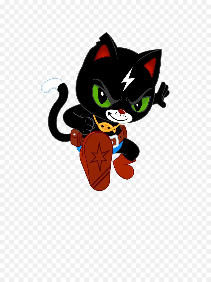 Gato Preto，Botas PNG