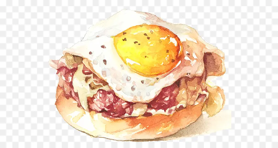 Pequeno Almoço，Egg Sandwich PNG