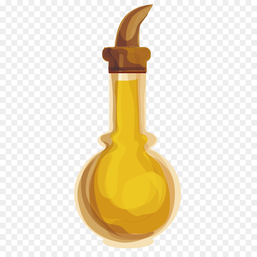 Frasco De óleo Amarelo，Óleo PNG