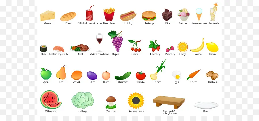 Alimentos，Variedade PNG