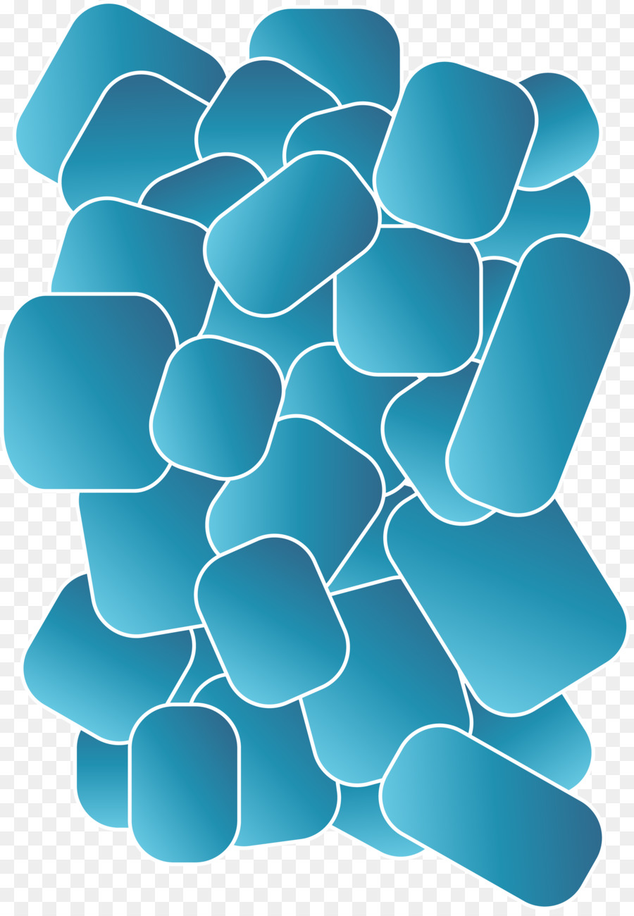 Doces，Azul PNG