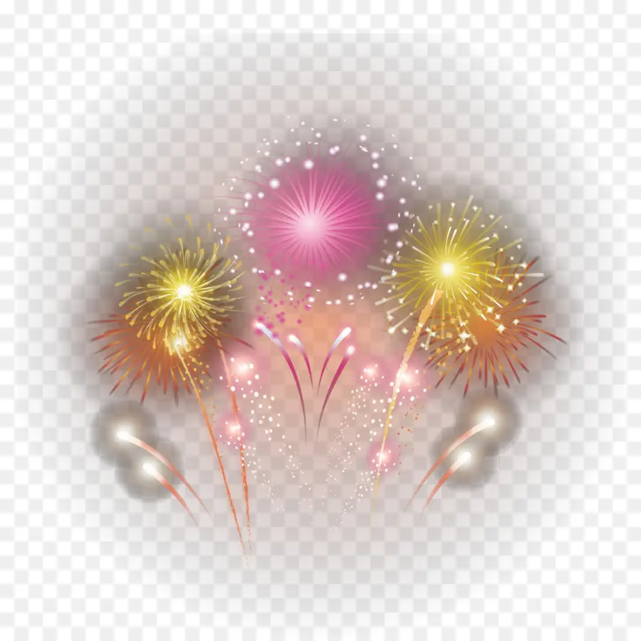 Fogos De Artifício，Colorido PNG