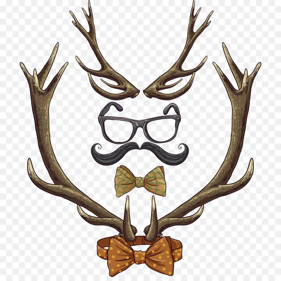 Hipster，Veado PNG