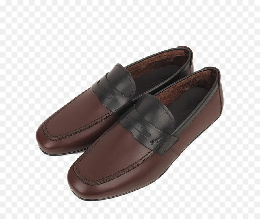 Sapatos Marrons，Mocassins PNG