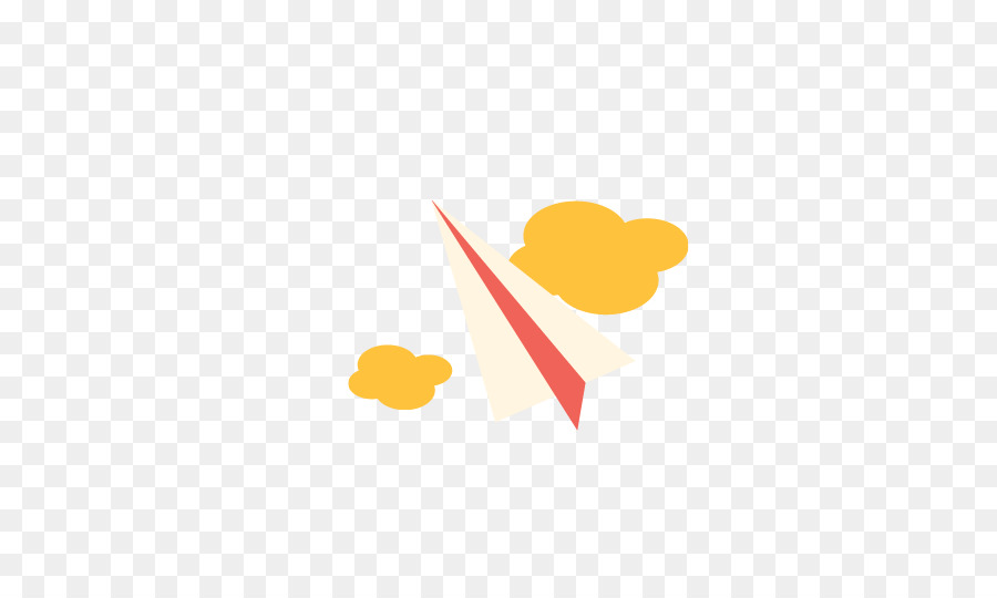 Avião De Papel，Nuvens PNG