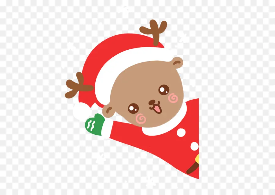 Urso De Natal，Chapéu De Papai Noel PNG