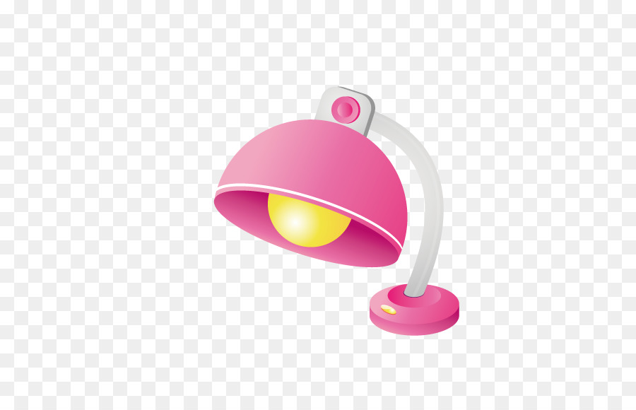 Cor De Rosa，Lampe De Mesa PNG