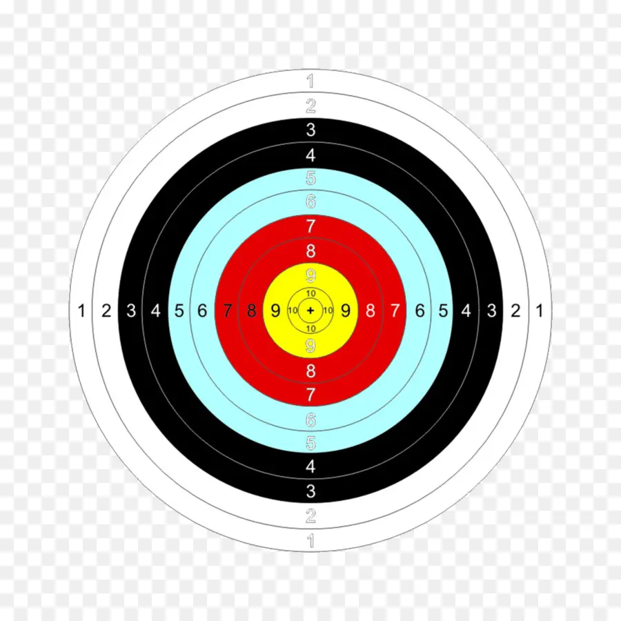 Tiro Ao Alvo，Bullseye PNG