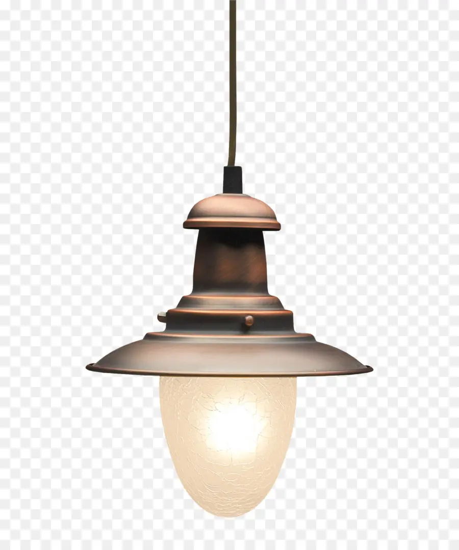 Lâmpada Suspensa，Bronze PNG