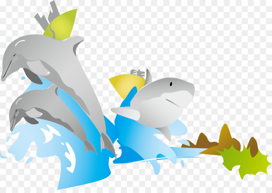 Dolphin，Desenho PNG