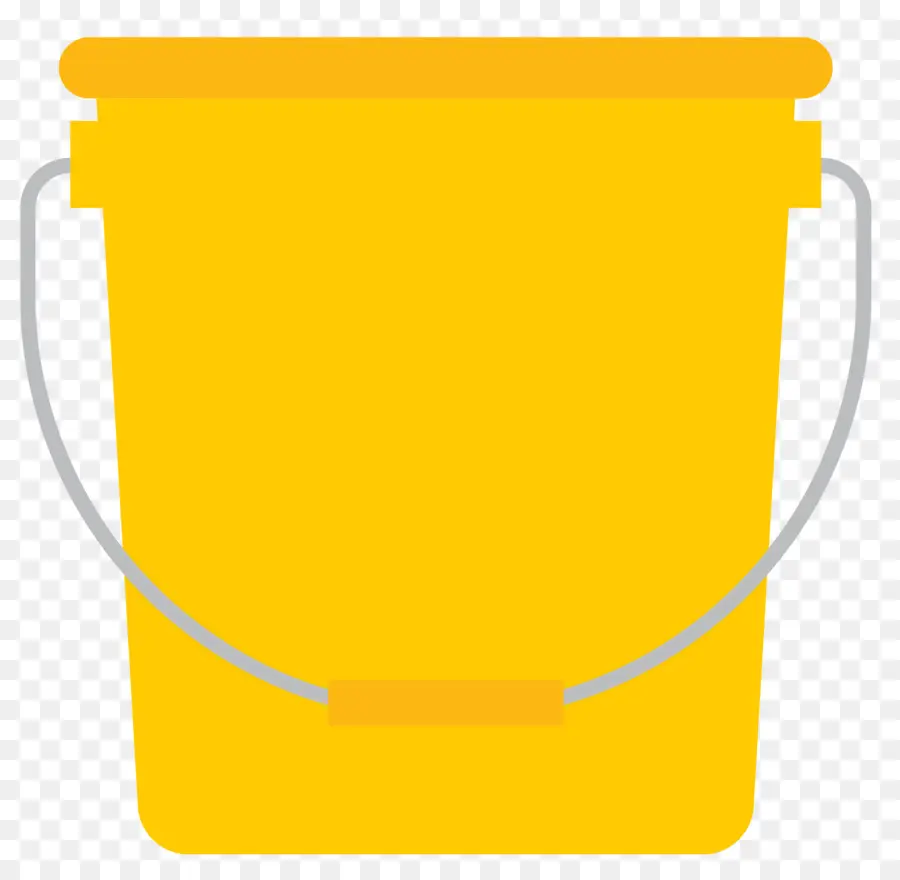 Balde Amarelo，Balde PNG