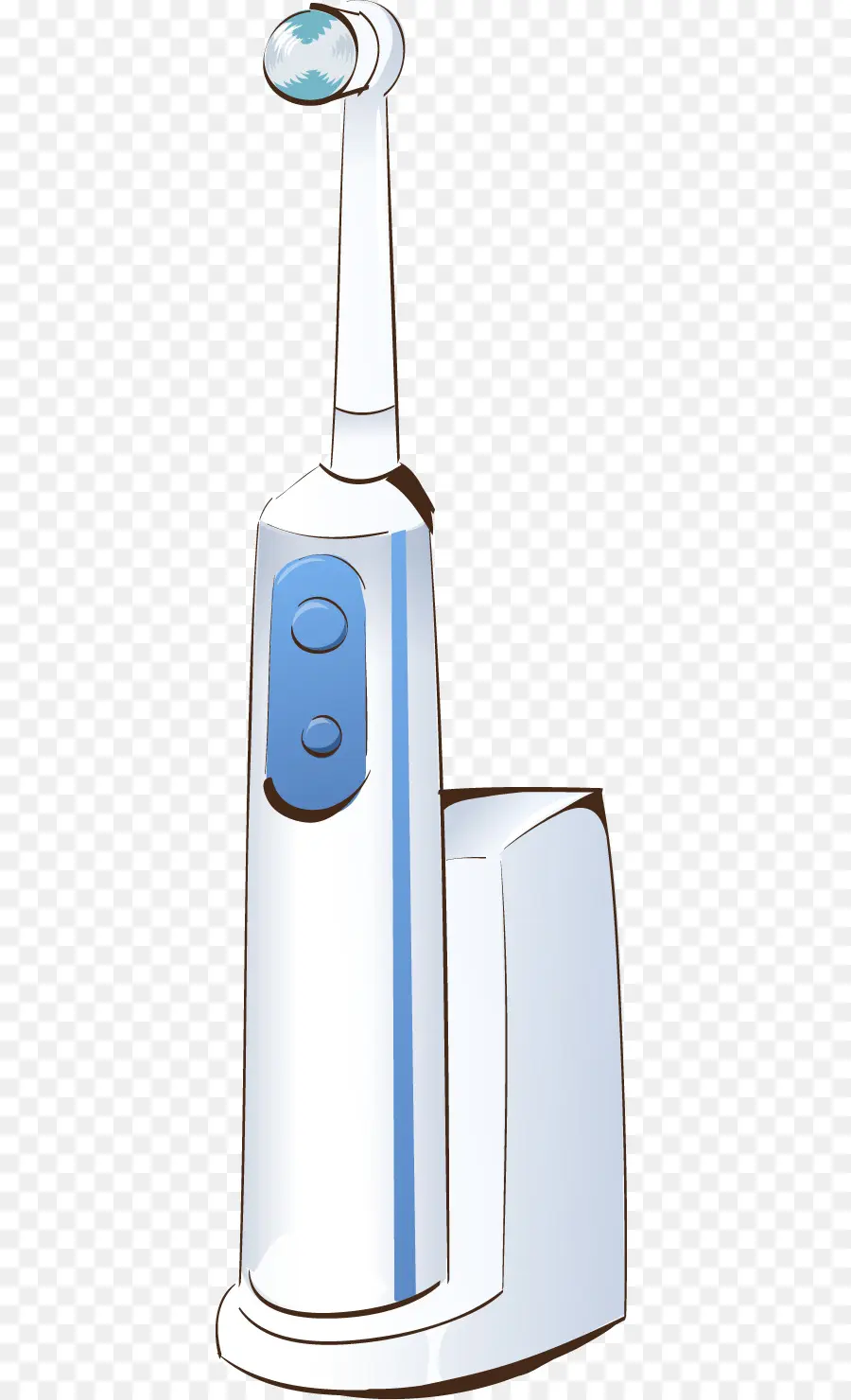 A Escova De Dentes Elétrica，Escova De Dentes PNG