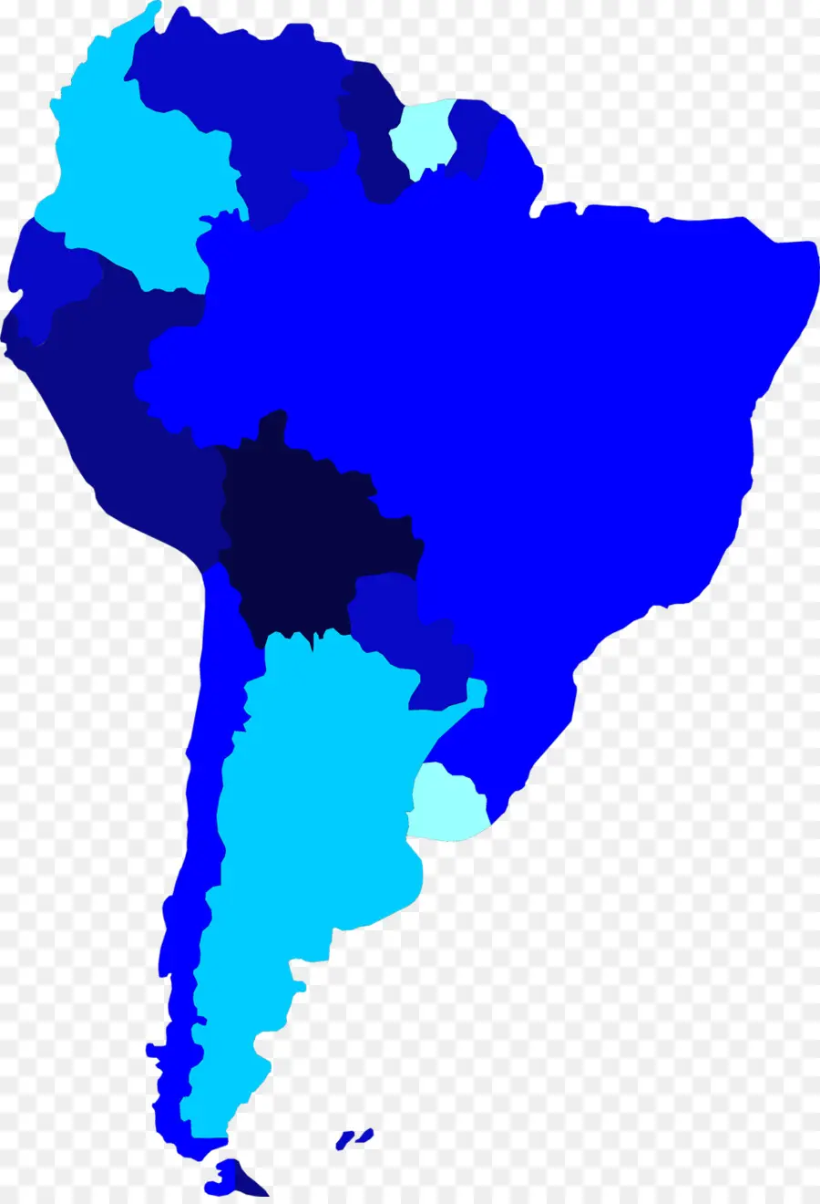 Ámérica Do Sul，Continente PNG