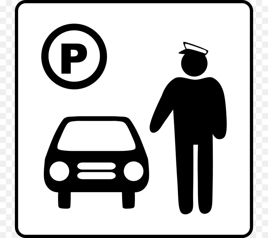 Sinal De Estacionamento，Carro PNG