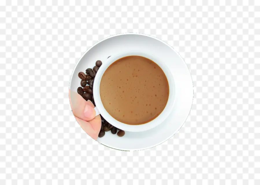 Xícara De Café，Grãos De Café PNG