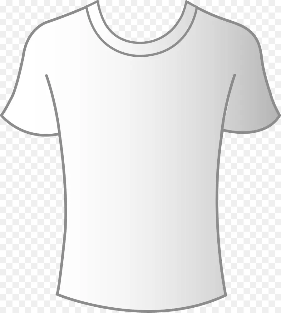 Camiseta Branca，Vestuário PNG