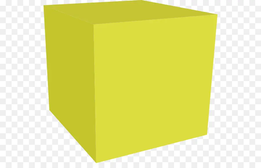 Cubo Amarelo，Forma PNG