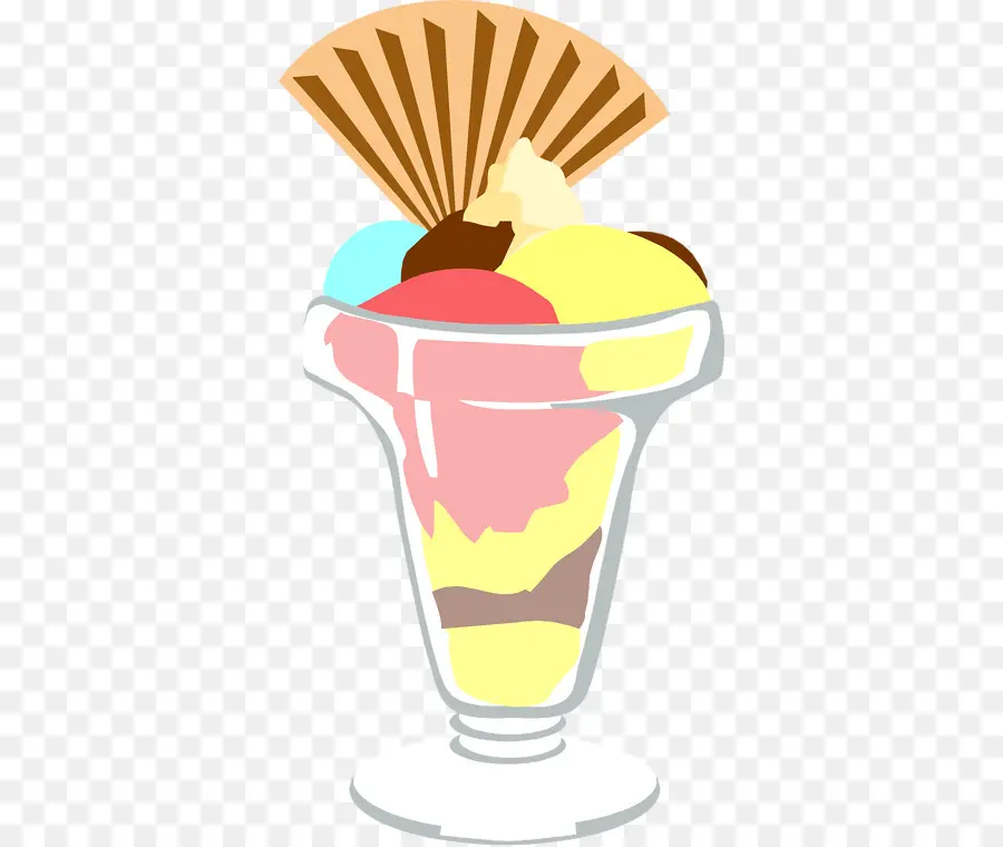 Sundae De Sorvete，Colher PNG