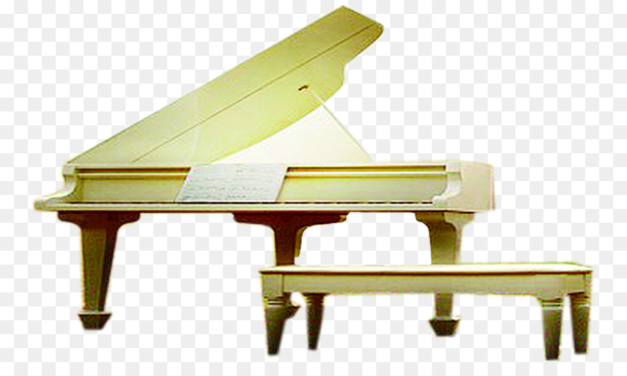 Piano Branco，Teclado PNG