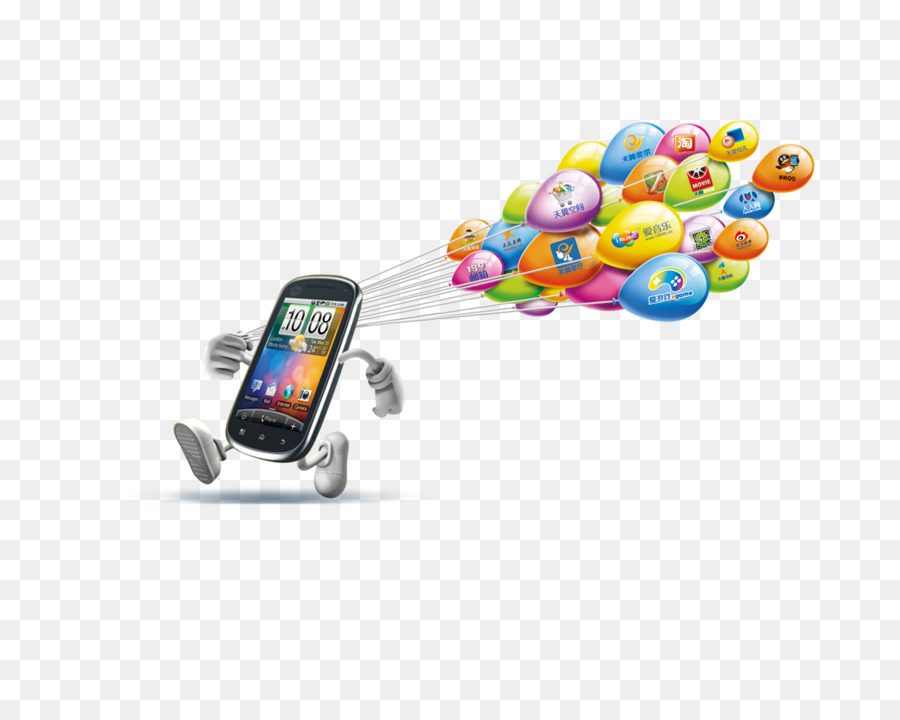 Smartphone，Aplicativos PNG