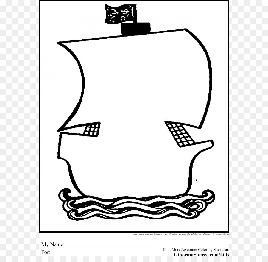 Navio，Livro De Colorir PNG