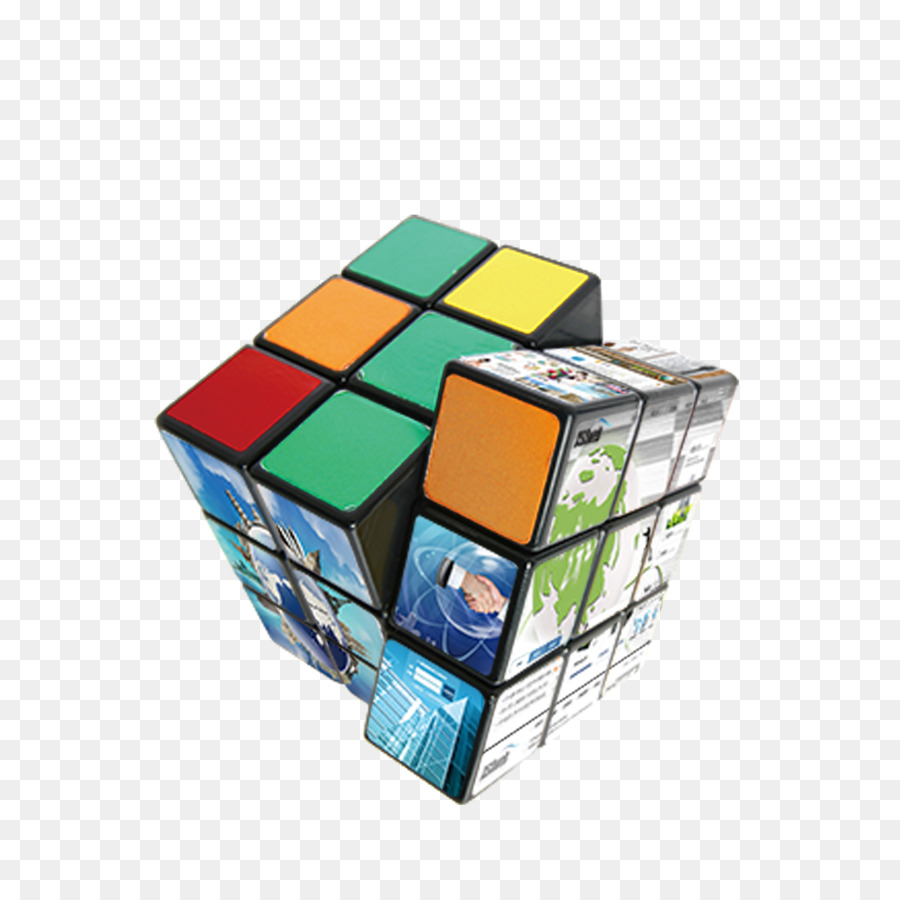 Cubo Terrestre，De Rubik PNG