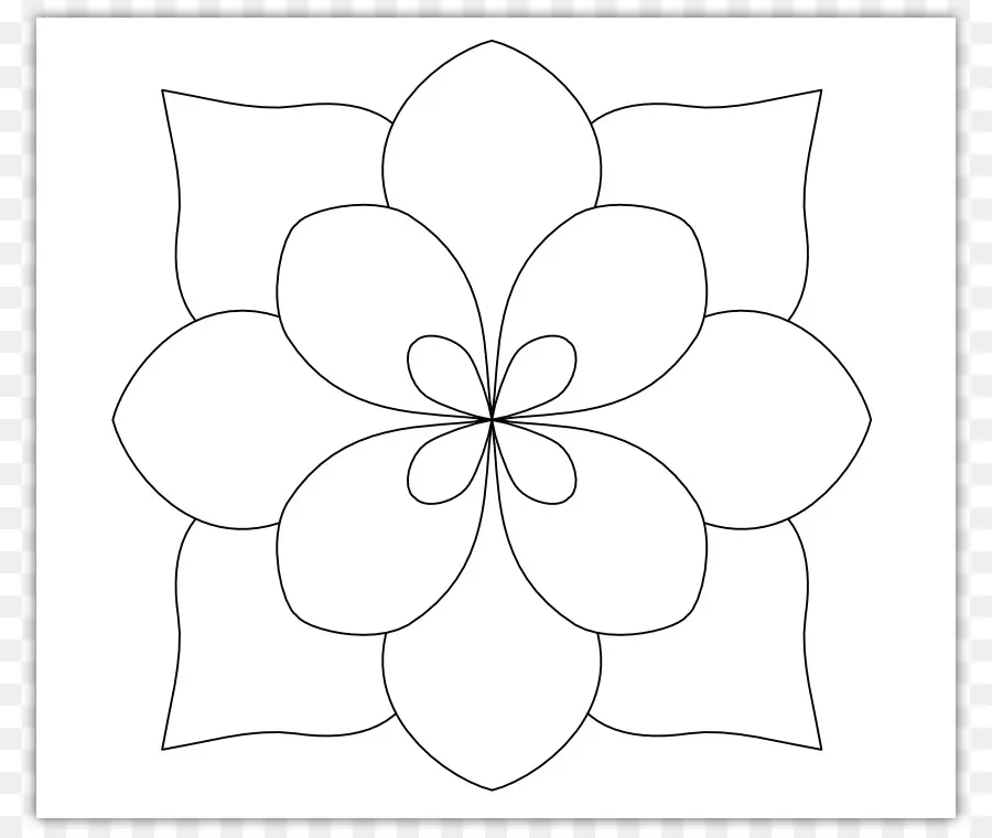 Mandala De Flores，Padrão PNG