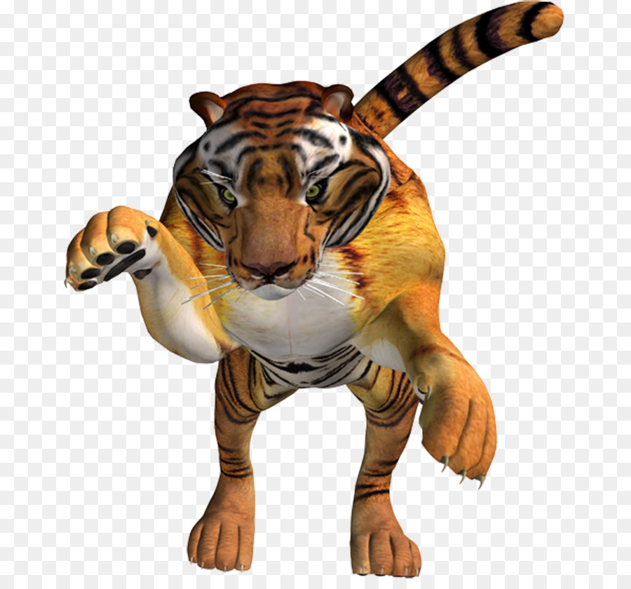 Tigre De Desenho Animado，Animal PNG