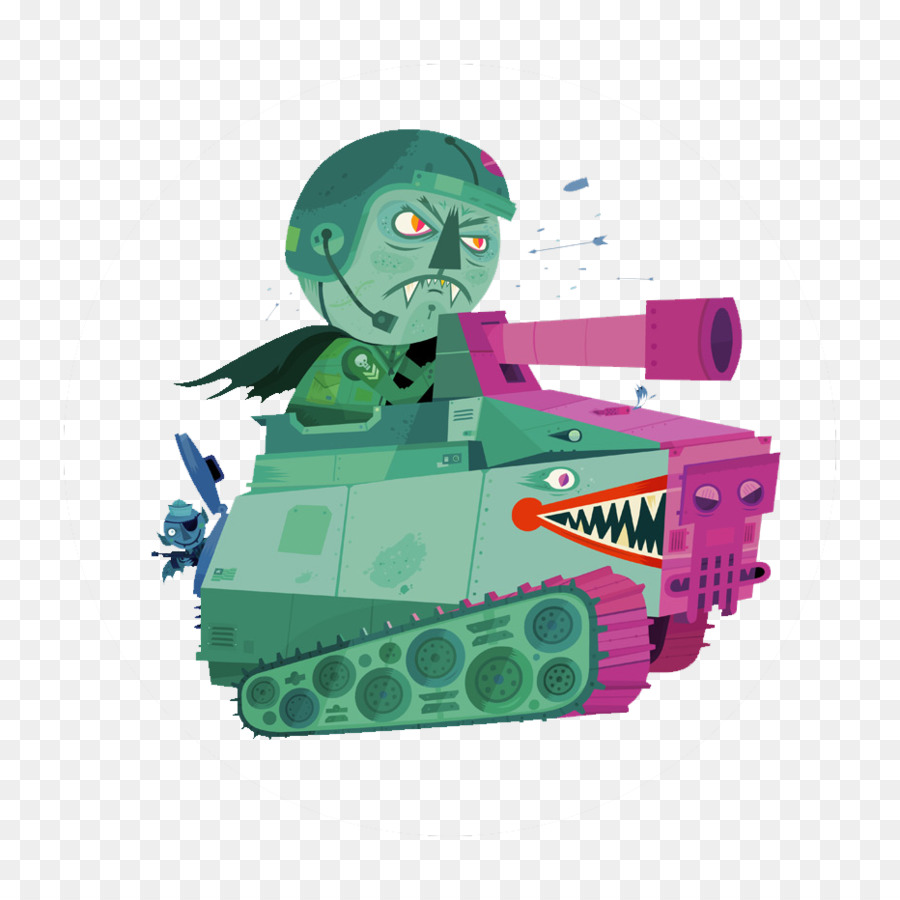 Tanque De Desenho Animado，Tanque PNG