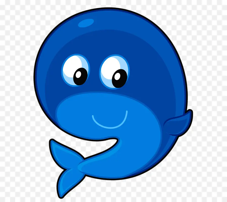 Baleia，Azul PNG