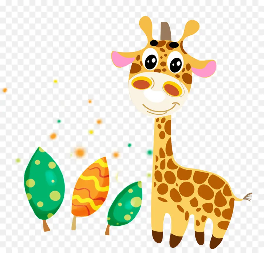 Girafa，Desenho Animado PNG