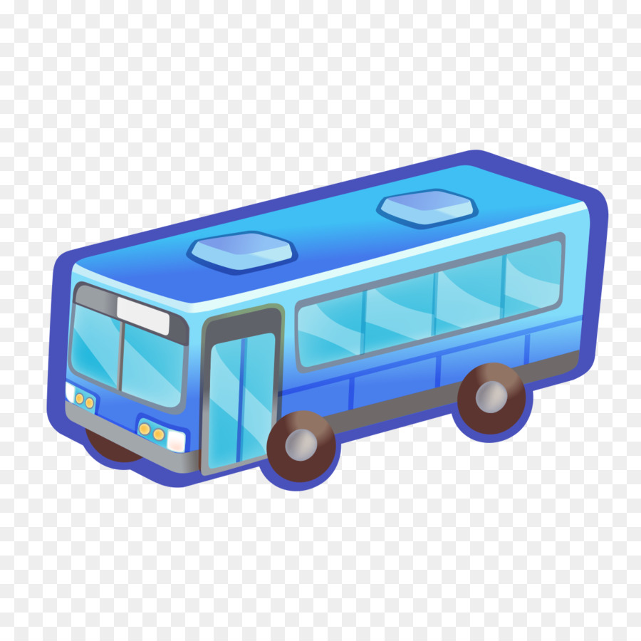 Ônibus Azul，Veículo PNG