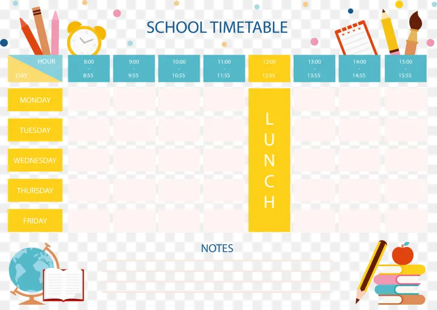 Horário Escolar，Agendar PNG