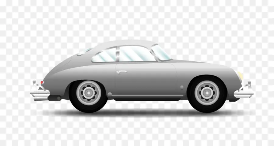 Porsche 356，Carro PNG