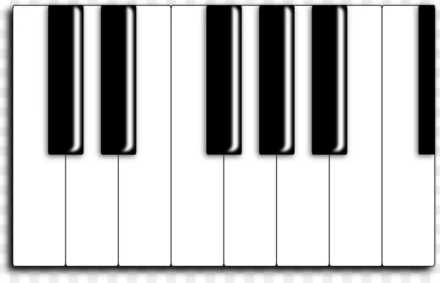 Teclado De Piano，Chaves PNG