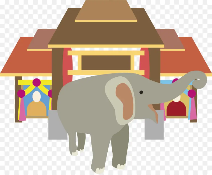 Elefante Indiano，Elefante PNG