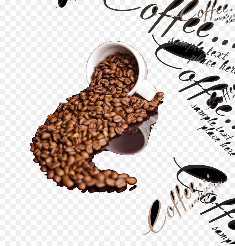 Grãos De Café，Xícara PNG