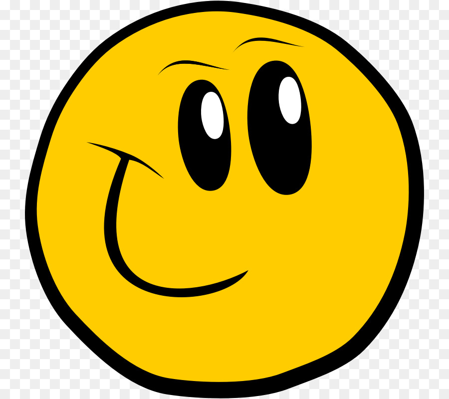 Rosto Sorridente Amarelo，Emoji PNG