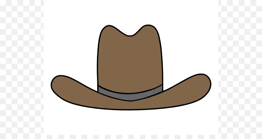 Chapéu De Cowboy Marrom，Ocidental PNG