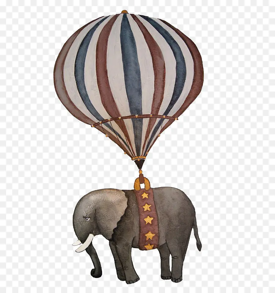 Balão Elefante，Elefante PNG