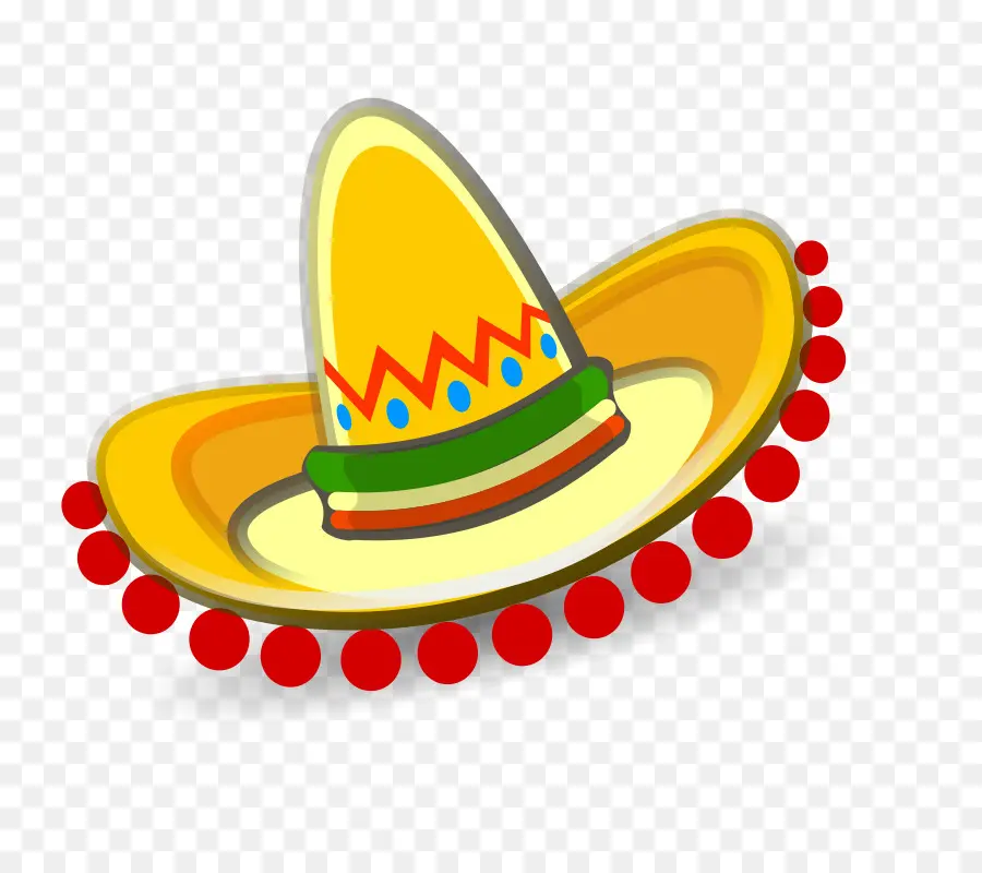 Sombrero Amarelo，Mexicano PNG