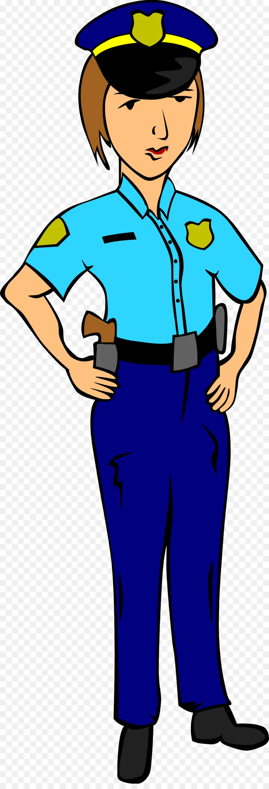 Policial，Uniforme PNG