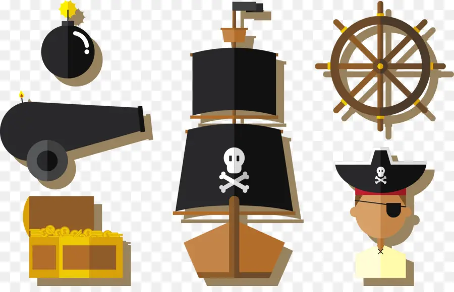 Navio Pirata，Tesouro PNG