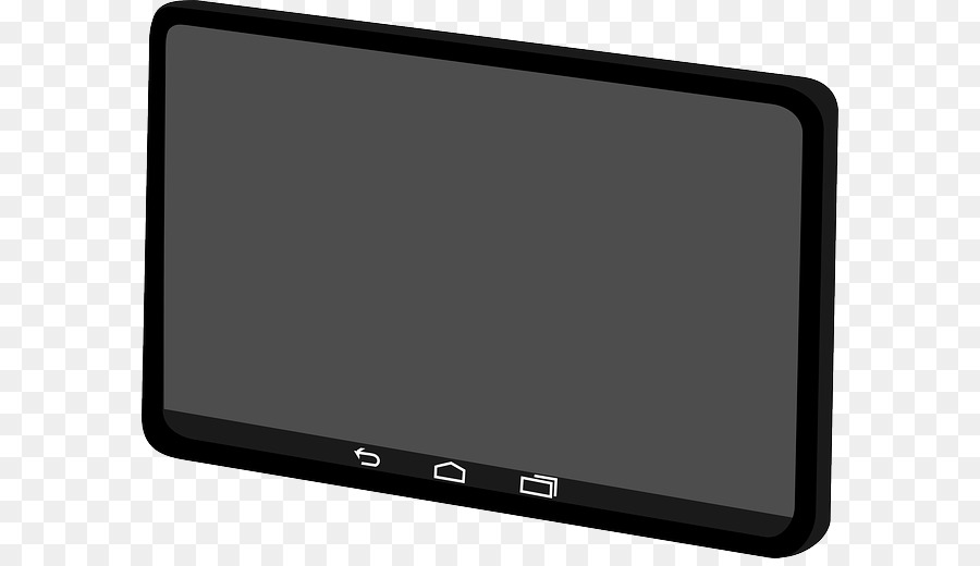 Moldura Preta Para Tablet，Dispositivo PNG