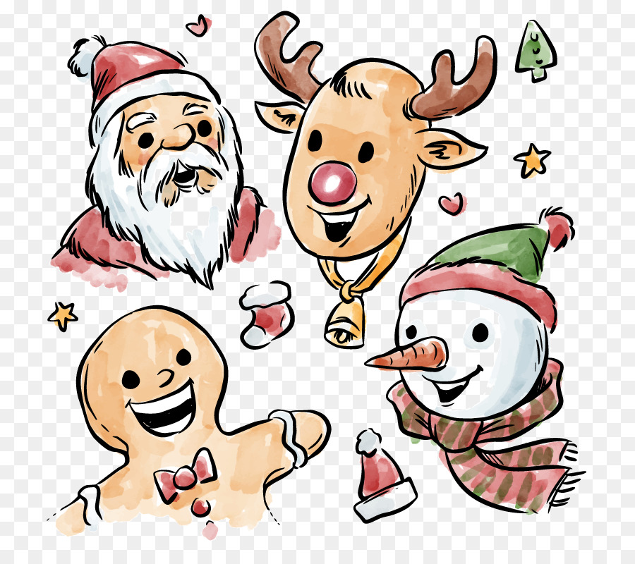 Personagens De Natal，Papai Noel PNG