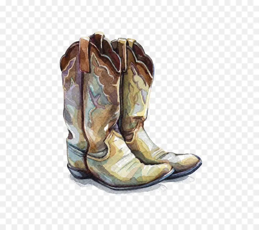 Botas De Vaqueiro，Couro PNG