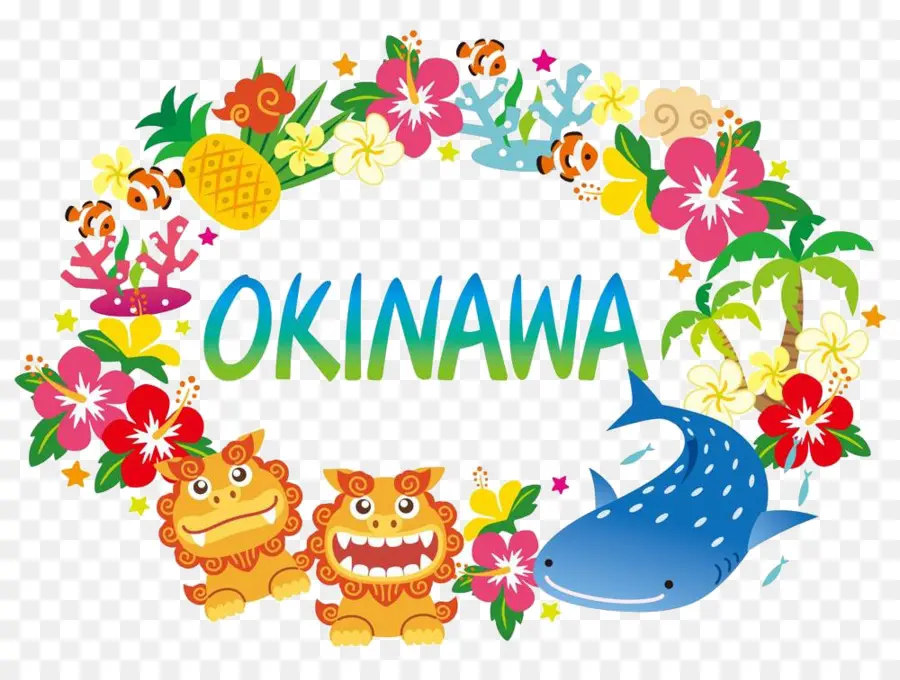 Okinawa，A Ilha De Okinawa PNG